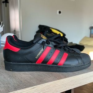 Red/blk adidas men